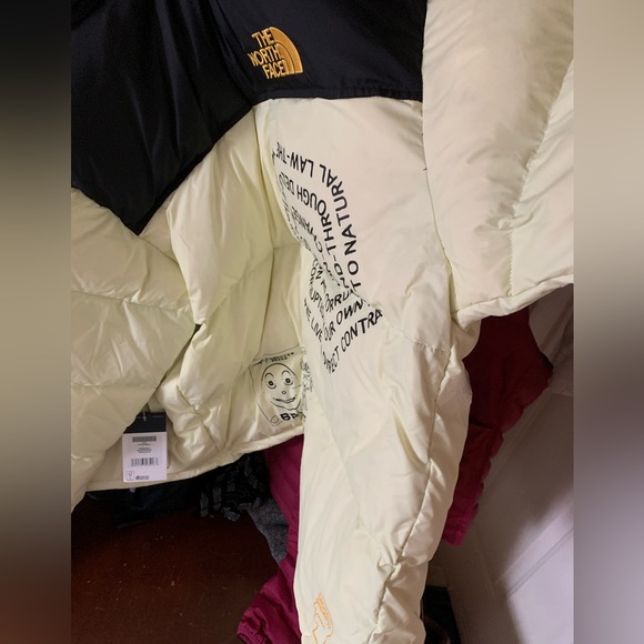 Brain Dead x The North Face Retro Nuptse Jacket - Tender Yellow  Size L - Picture 11 of 11